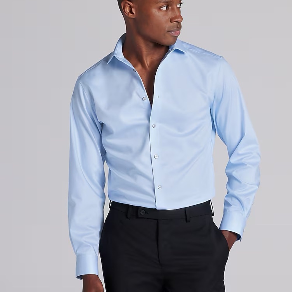Kenneth Cole Light Blue Dress Shirt